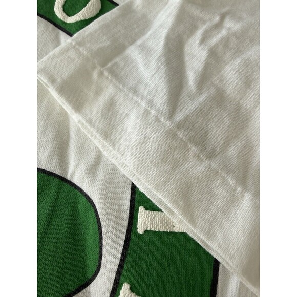 Vintage 1989 Irish Shamrock Shirt  Xtra Large XL White Single Stitch Read - Picture 11 of 16